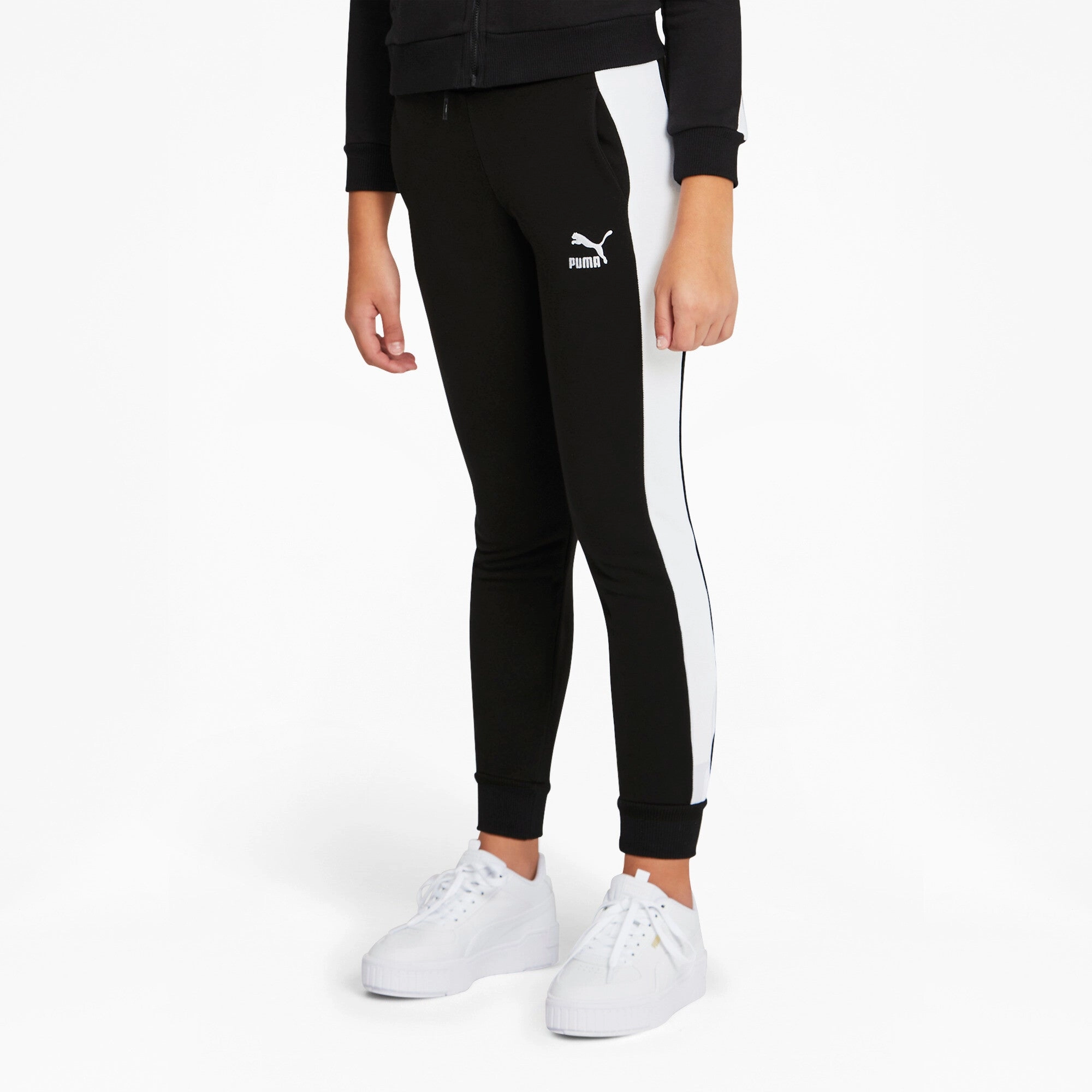 PUMA Big Kids' Girls' Classics T7 Track Pants Girls Seamless Sportswear