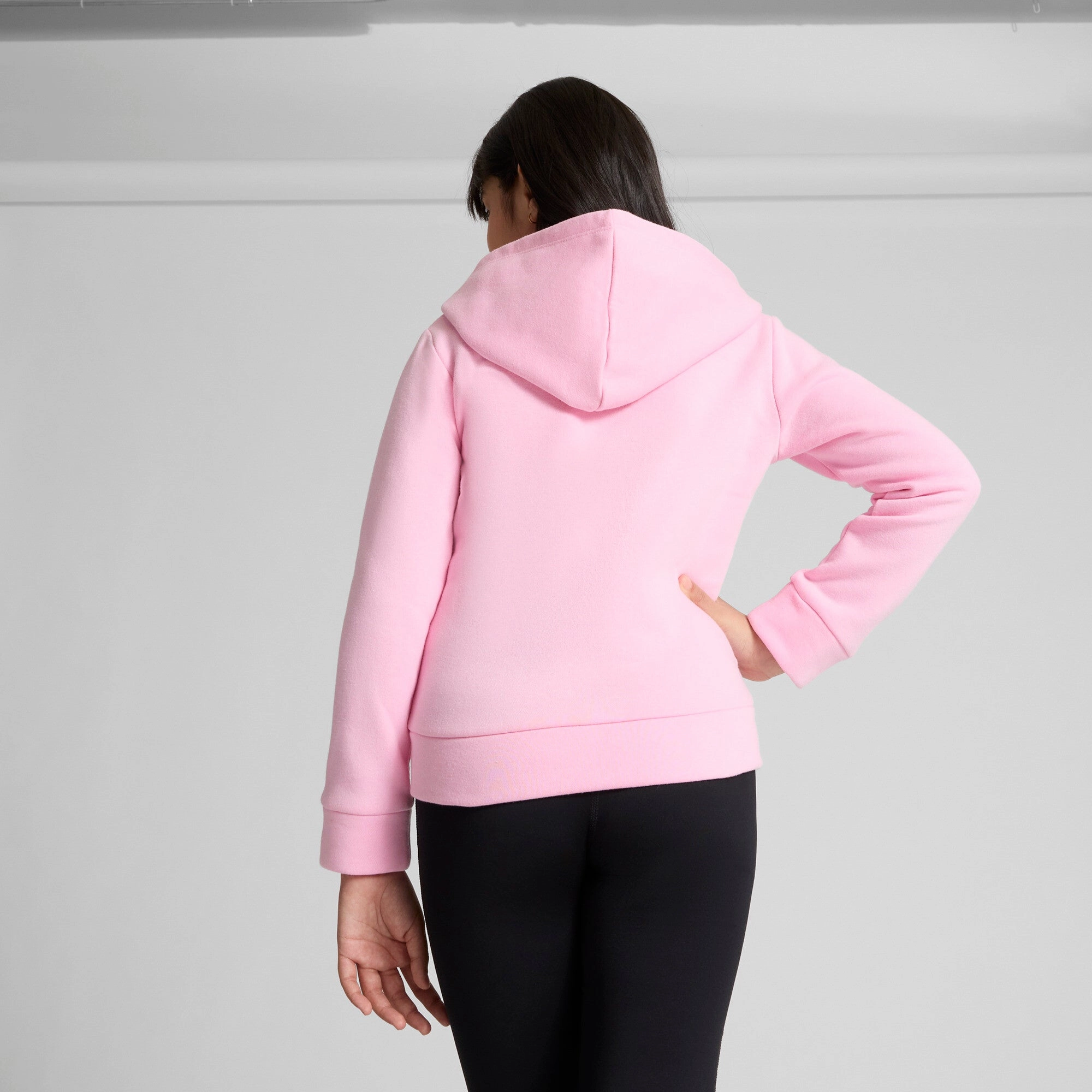 PUMA Big Kids' Girls' Core Zip-Up Girls Seamless Sportswear
