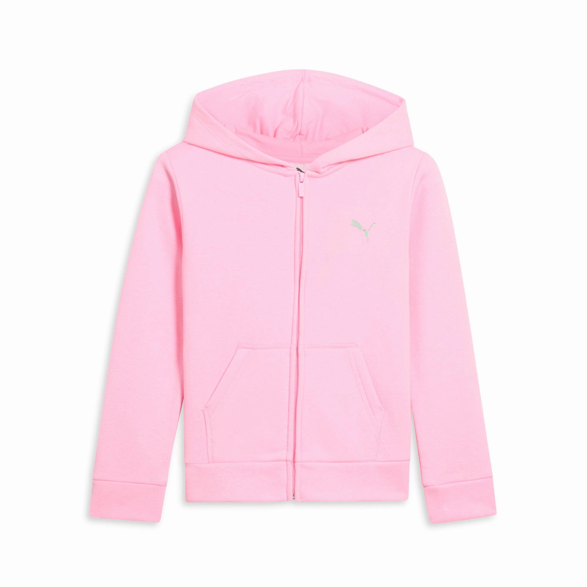 PUMA Big Kids' Girls' Core Zip-Up girls workout sets, yoga pants girls