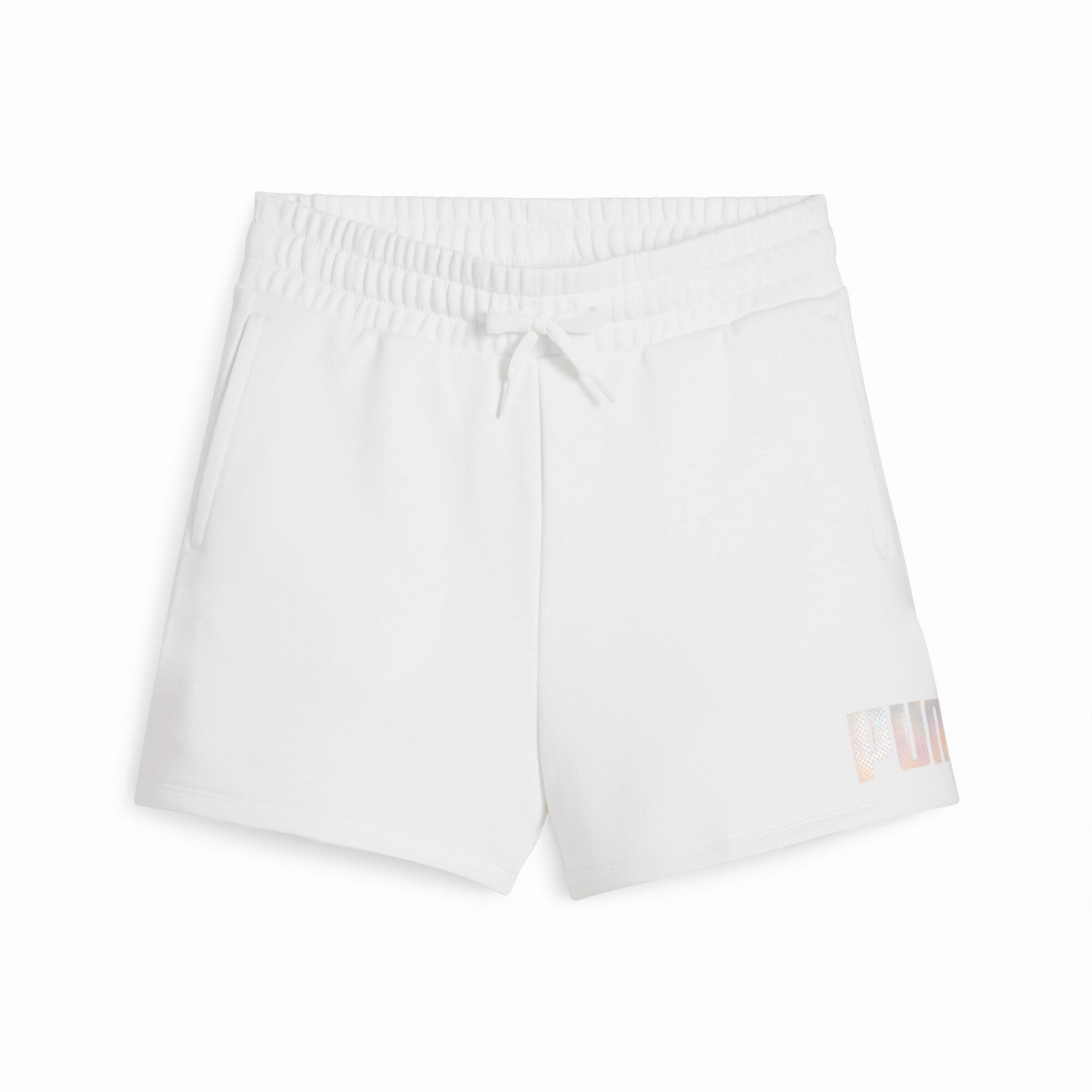 PUMA Big Kids' Girls' ESS  SUMMER DAZE Shorts girls workout sets, yoga pants girls