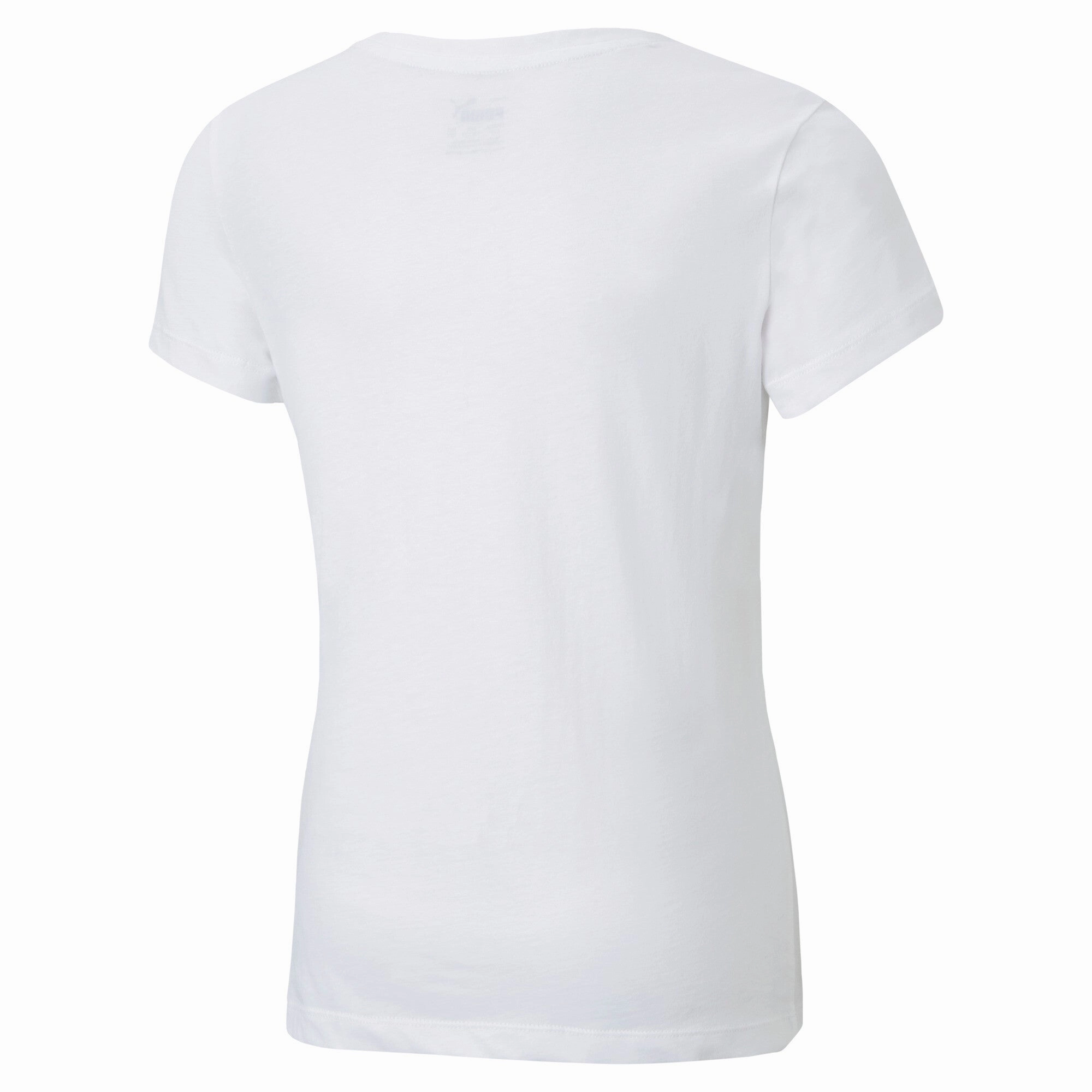 PUMA Big Kids' Girls' Essentials  Logo Tee Girls Seamless Sportswear