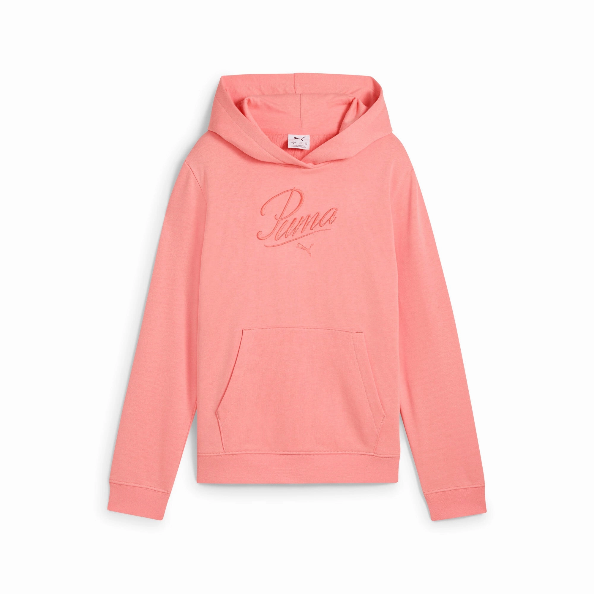 PUMA Big Kids' Girls' Essentials Script Hoodie girls workout sets, yoga pants girls