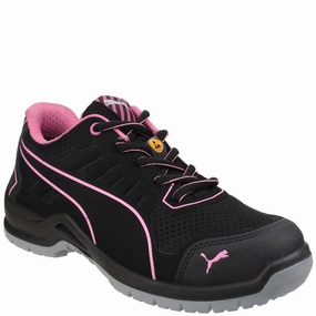 Puma Safety Fuse Tech Lightweight Ladies Safety Trainer Lightweight Running Shoes,Slip On Athletic Shoes,Breathable Workout Shoes