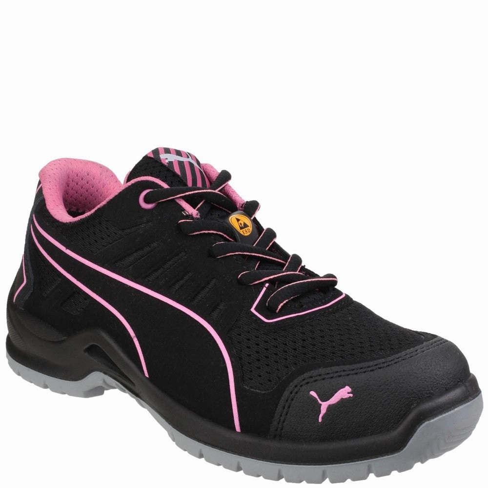 Puma Safety Fuse Tech Lightweight Ladies Safety Trainer Lightweight Running Shoes,Slip On Athletic Shoes,Breathable Workout Shoes