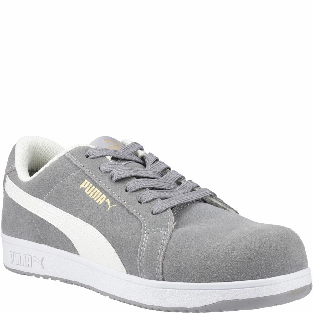 Puma Safety Iconic Low Safety Shoes Lightweight Running Shoes,Slip On Athletic Shoes,Breathable Workout Shoes