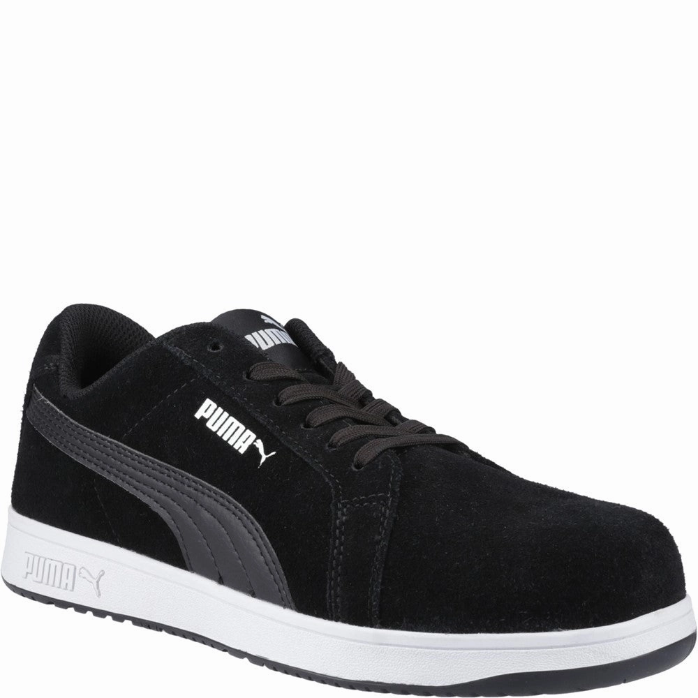 Puma Safety Iconic Low Safety Shoes Lightweight Running Shoes,Slip On Athletic Shoes,Breathable Workout Shoes