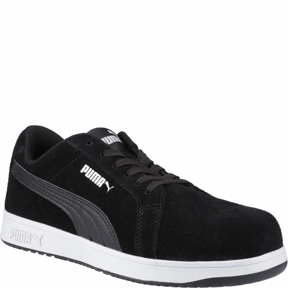 Puma Safety Iconic Low Safety Shoes Lightweight Running Shoes,Slip On Athletic Shoes,Breathable Workout Shoes