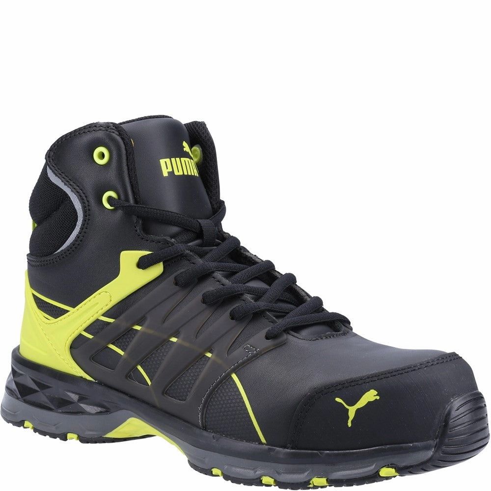 Puma Safety Velocity 2.0 MID S3 Safety Boot Basketball Shoes, Running Shoes