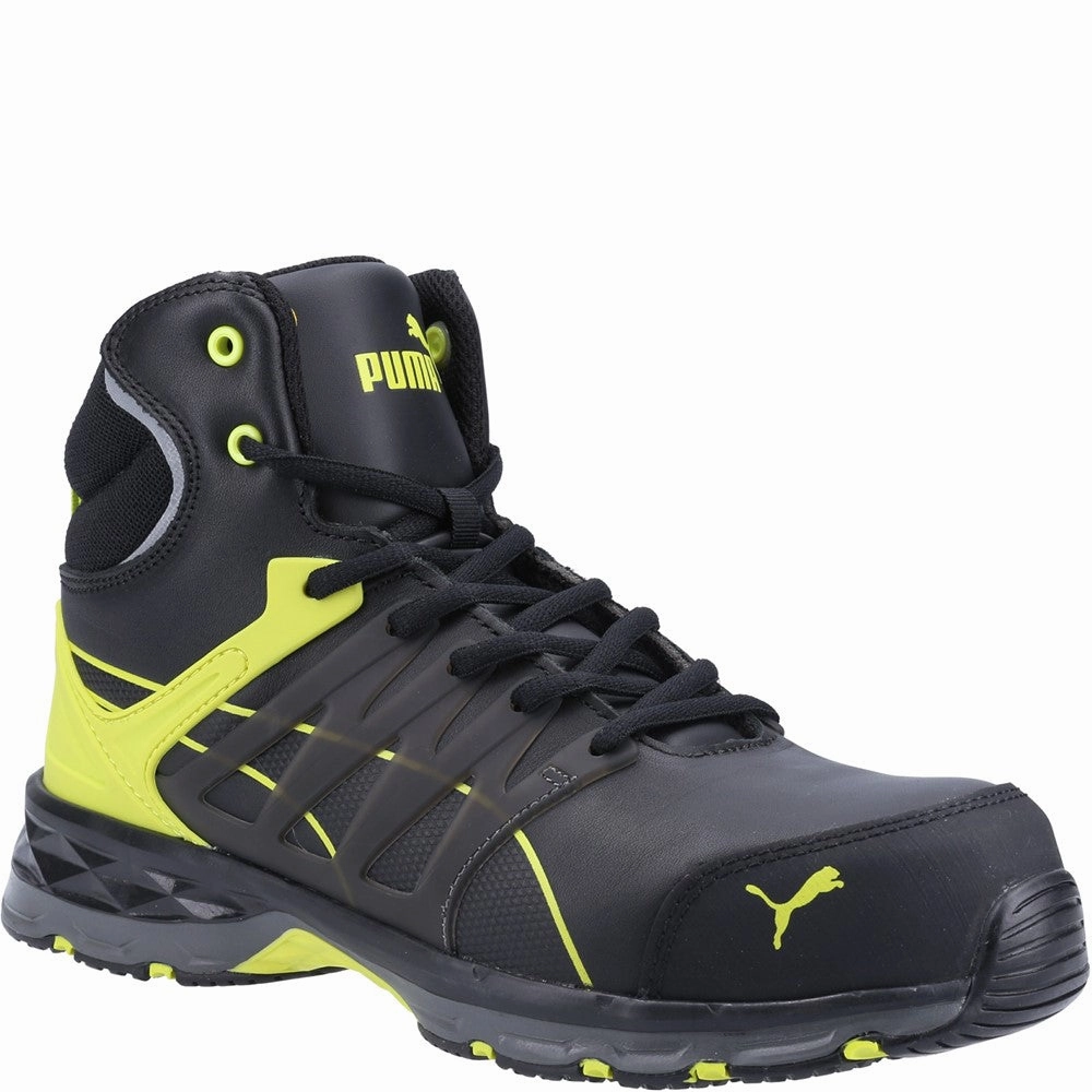 Puma Safety Velocity 2.0 MID S3 Safety Boot Basketball Shoes, Running Shoes