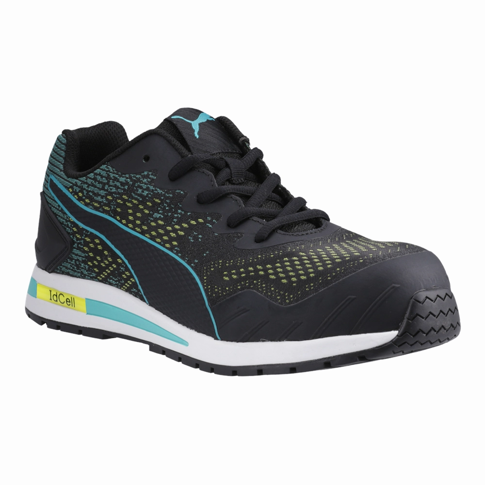 Puma Safety Vivid Green Heart Low Trainer Men's Sports Casual Shoes