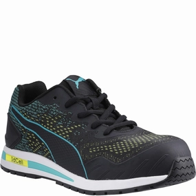 Puma Safety Vivid Green Heart Low Trainer Lightweight Running Shoes,Slip On Athletic Shoes,Breathable Workout Shoes