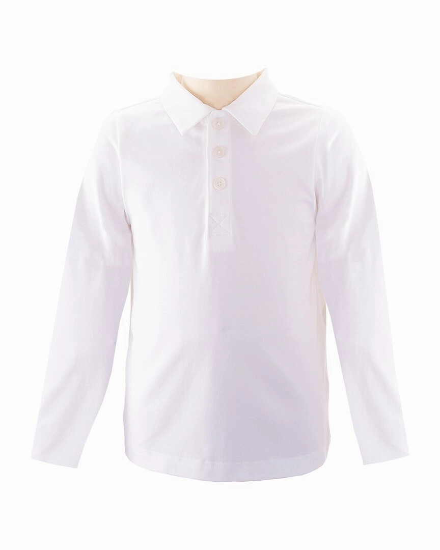 Rachel Riley Polo T-Shirt ruffle tops girls, long sleeve tees girls