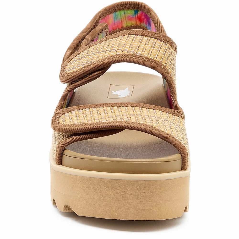 Rocket Dog Balmy Raffia Sandal Women's Sneakers Casual Walking Shoes