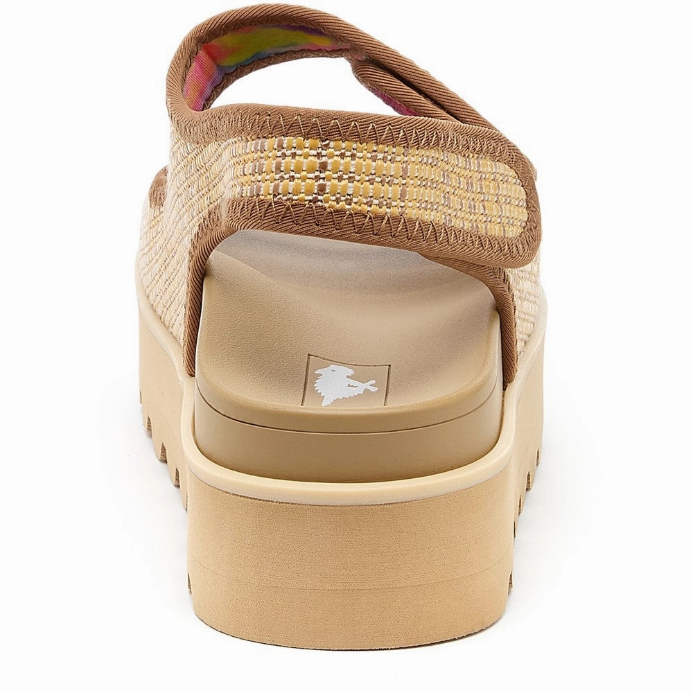 Rocket Dog Balmy Raffia Sandal Women's Sneakers Casual Walking Shoes