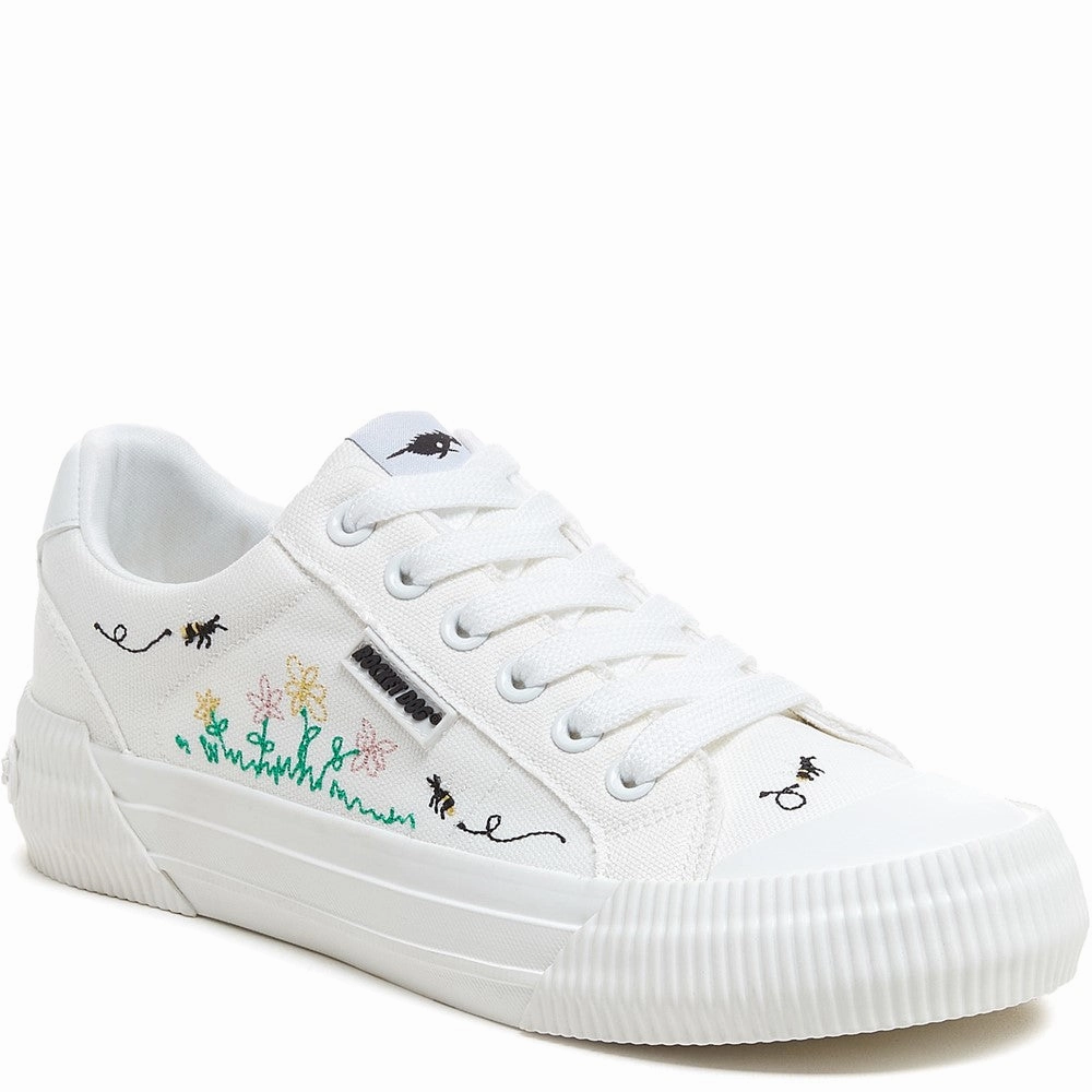 Rocket Dog Cheery Embroidery 12A Shoe Lightweight Running Shoes,Slip On Athletic Shoes,Breathable Workout Shoes