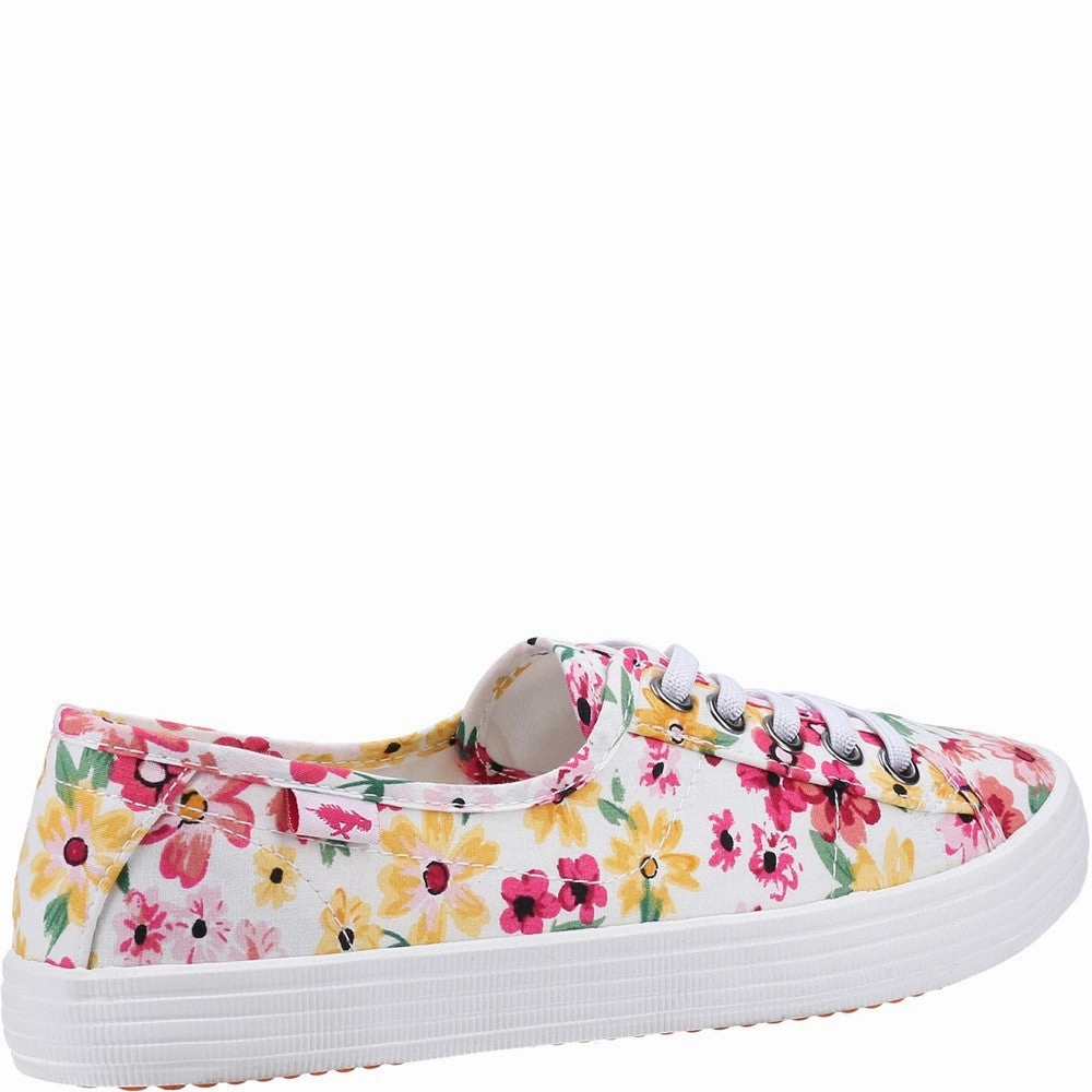 Rocket Dog Chow Chow Margate Floral Casual Slip On Women's Sneakers Casual Walking Shoes