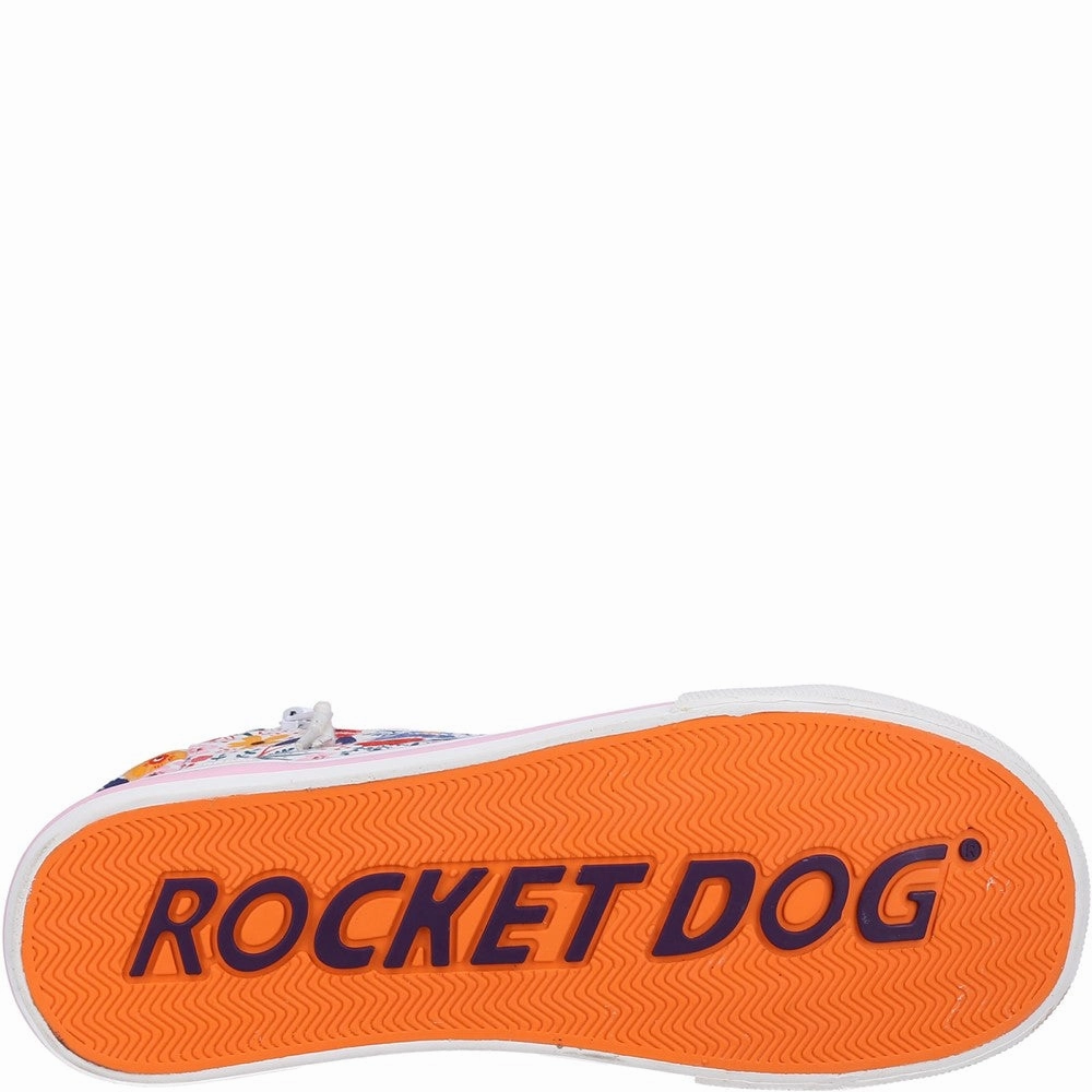 Rocket Dog Jazzin Malden Floral Shoes Women's Sneakers Casual Walking Shoes