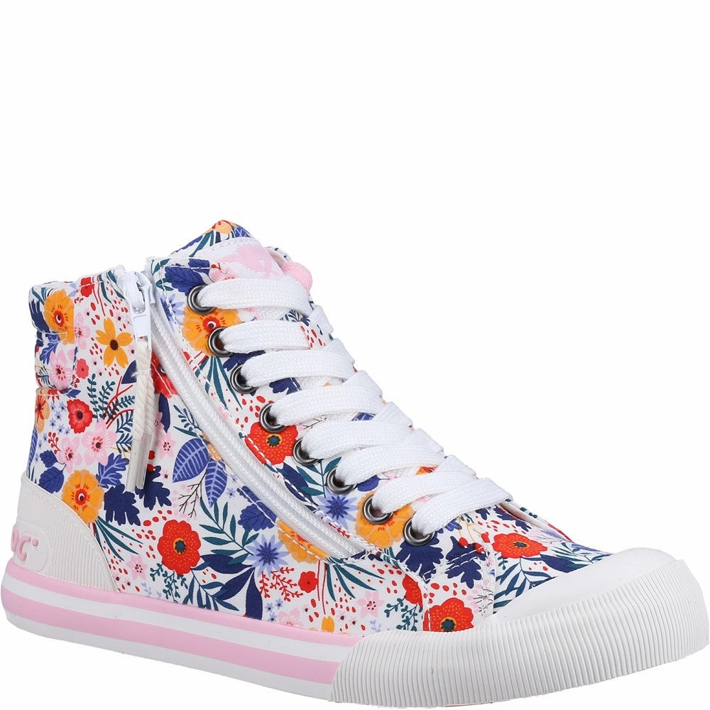 Rocket Dog Jazzin Malden Floral Shoes Lightweight Running Shoes,Slip On Athletic Shoes,Breathable Workout Shoes