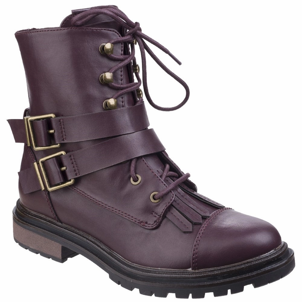 Rocket Dog Lacie Combat Boot Lightweight Running Shoes,Slip On Athletic Shoes,Breathable Workout Shoes