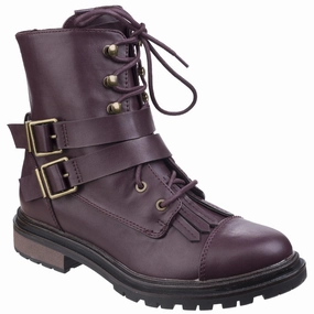 Rocket Dog Lacie Combat Boot Lightweight Running Shoes,Slip On Athletic Shoes,Breathable Workout Shoes