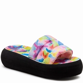 Rocket Dog Splash Loyal Tie Dye Sandal Lightweight Running Shoes,Slip On Athletic Shoes,Breathable Workout Shoes