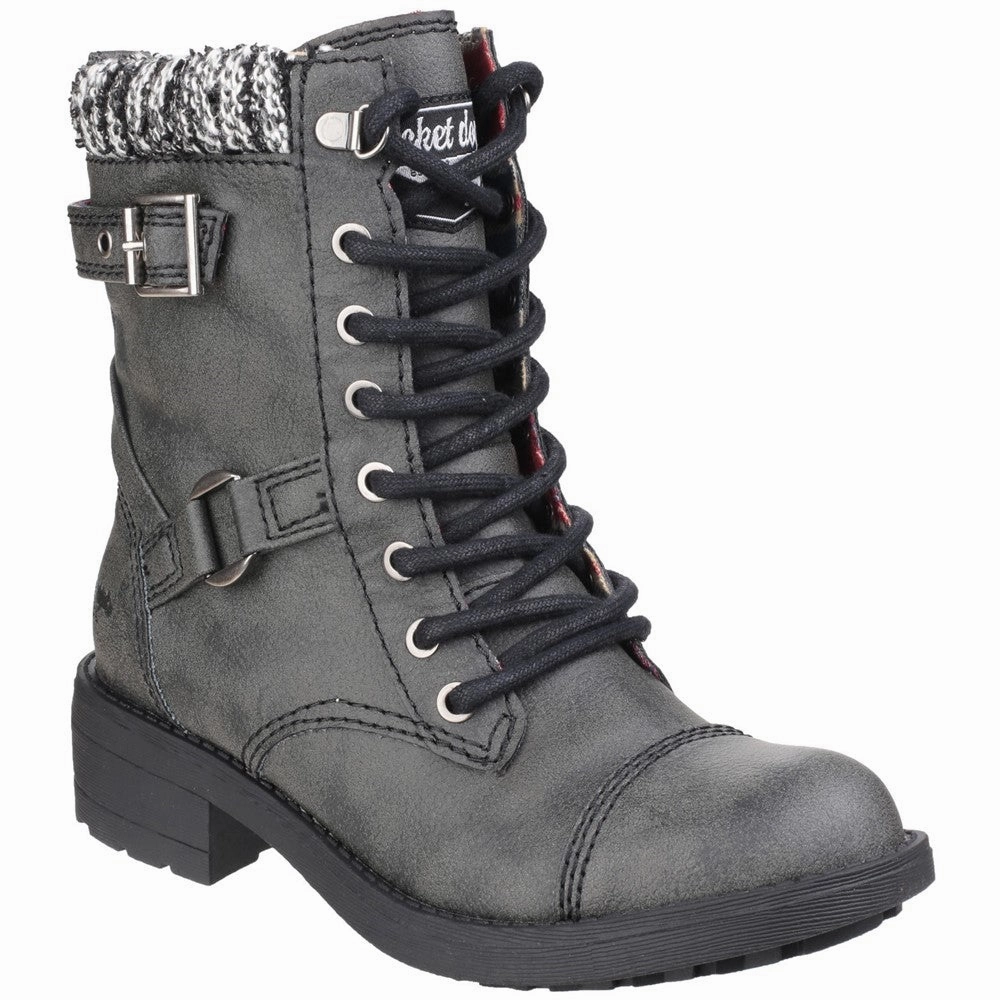 Rocket Dog Thunder Galaxy Biker Boot Lightweight Running Shoes,Slip On Athletic Shoes,Breathable Workout Shoes