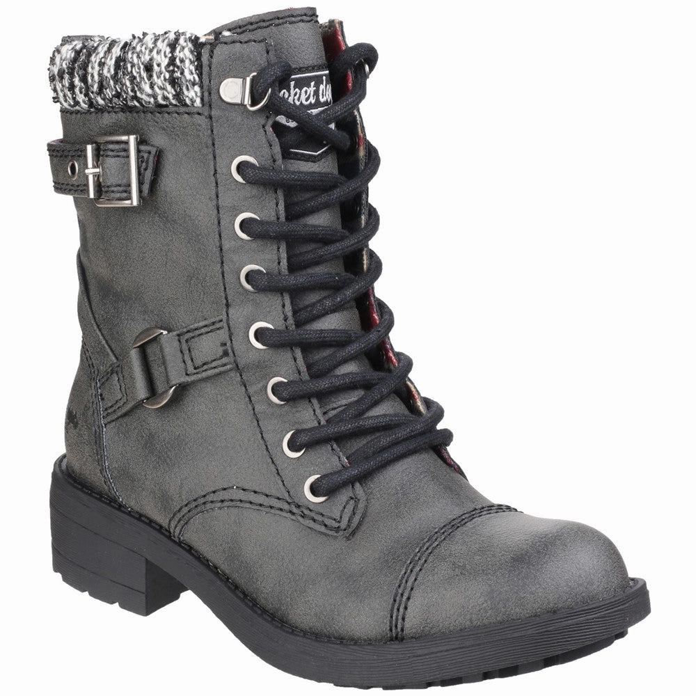 Rocket Dog Thunder Galaxy Biker Boot Lightweight Running Shoes,Slip On Athletic Shoes,Breathable Workout Shoes