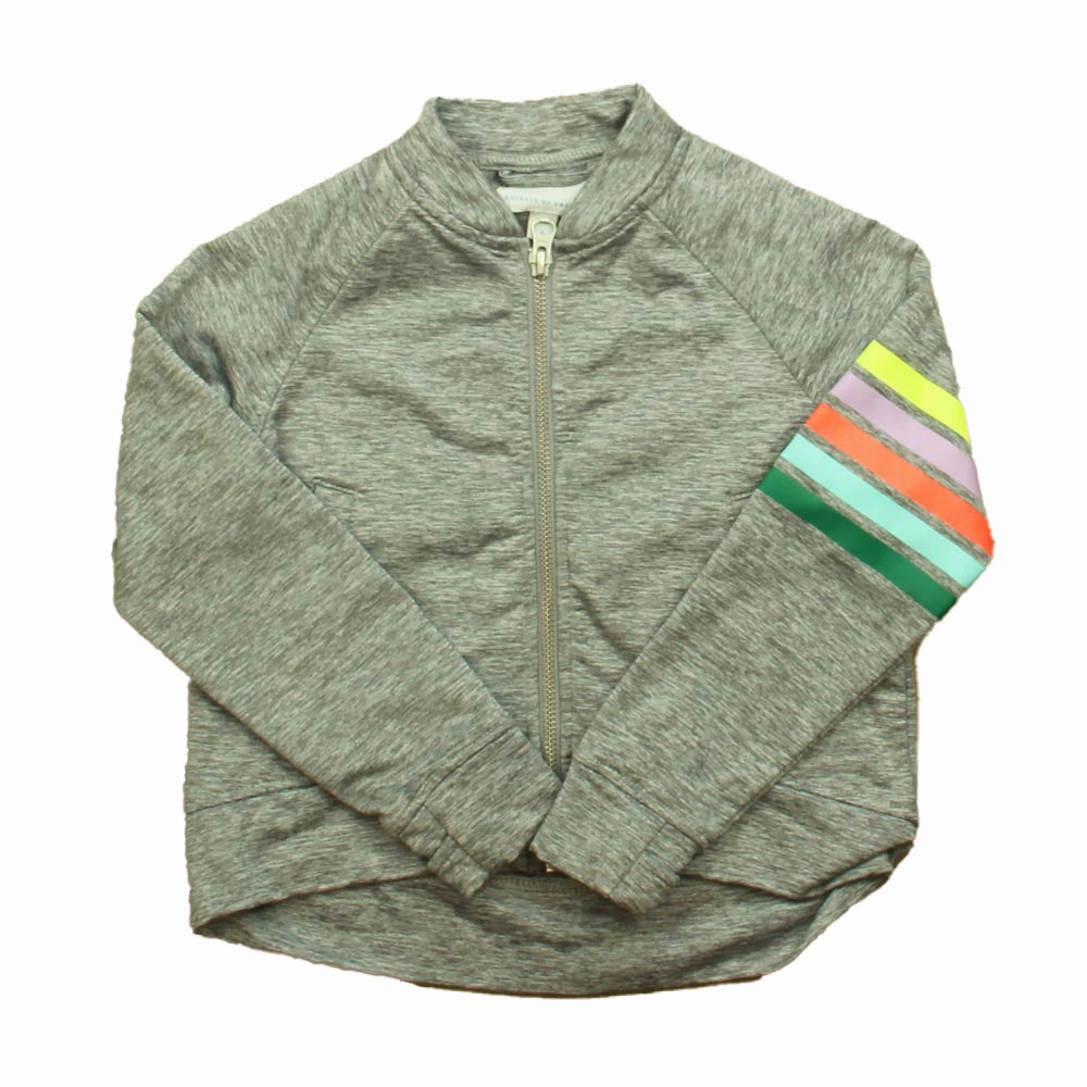 Rockets Of Awesome Girls Gray Athletic Top Girls Tunic Top