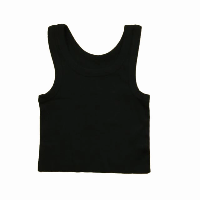 Rowdy Sprout Girls Black Tank Top Girls Tunic Top