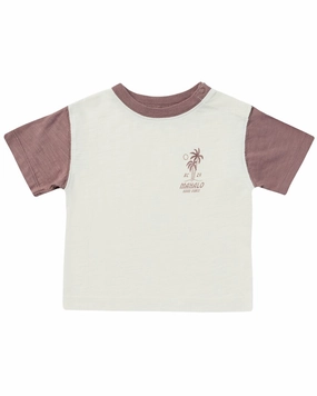 Rylee   Cru Collective Contrast T-Shirt ruffle tops girls, long sleeve tees girls