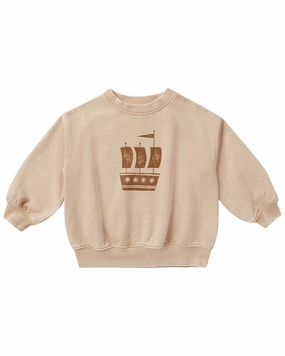 Rylee   Cru Collective Relaxed Sweatshirt ruffle tops girls, long sleeve tees girls