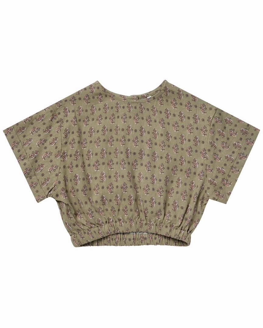 Rylee & Cru Joelle Linen-Blend Top Girls Tunic Top
