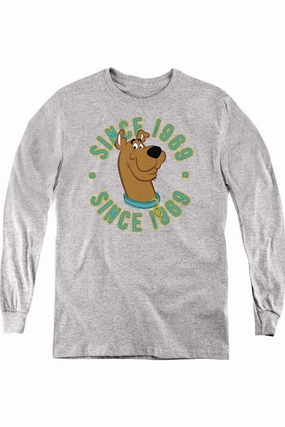 Scooby Doo Scooby 1969 Youth Long Sleeve Sweatshirt graphic tees for boys, polo shirts boys