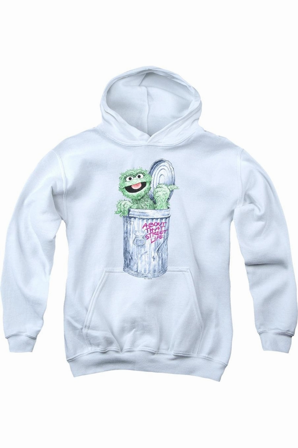 Sesame Street About That Street Life Youth Pull Over Hoodie graphic tees for boys, polo shirts boys