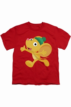 Sesame Street Furry Friend, Little Mouse Short Sleeve Youth Tee / T-Shirt graphic tees for boys, polo shirts boys