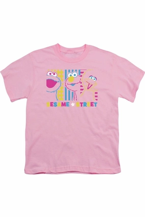 Sesame Street See Em Why Short Sleeve Youth Tee / T-Shirt graphic tees for boys, polo shirts boys