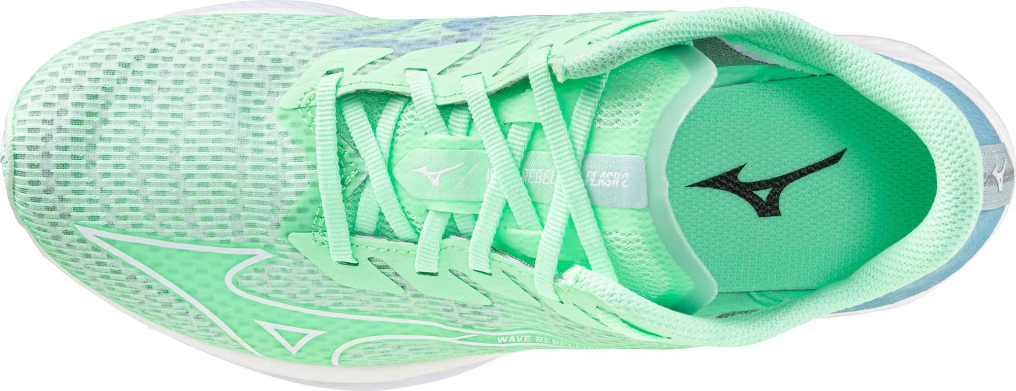 Shoes Mizuno Mizuno Wave Rebellion Flash 2 Womens Running Shoes - Green
