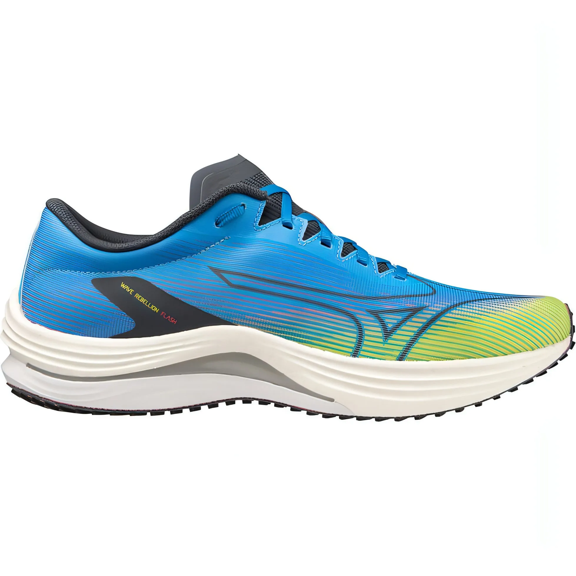 Shoes Mizuno Mizuno Wave Rebellion Flash Mens Running Shoes - Yellow