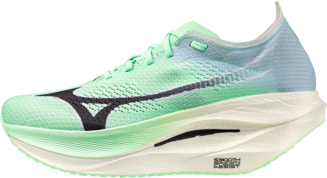Shoes Mizuno Mizuno Wave Rebellion Pro 3 Running Shoes - Green