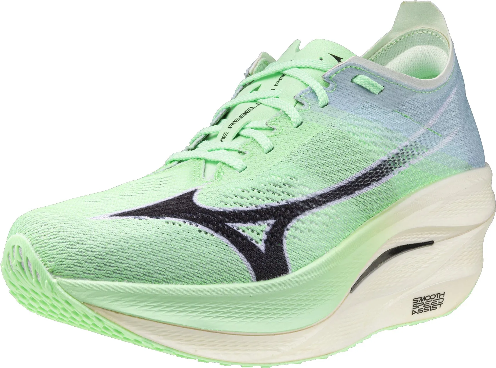 Shoes Mizuno Mizuno Wave Rebellion Pro 3 Running Shoes - Green
