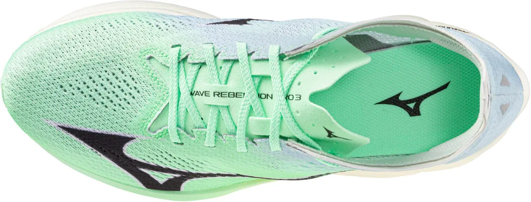 Shoes Mizuno Mizuno Wave Rebellion Pro 3 Running Shoes - Green