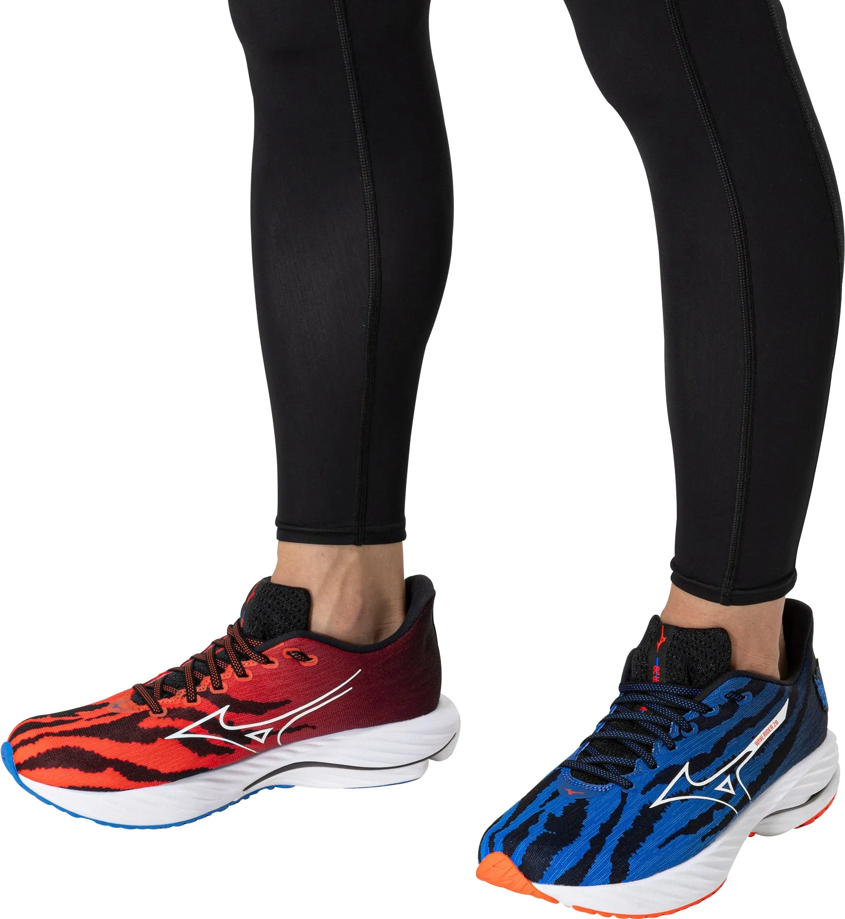 Shoes Mizuno Mizuno Wave Rider 28 Mens Running Shoes - Blue