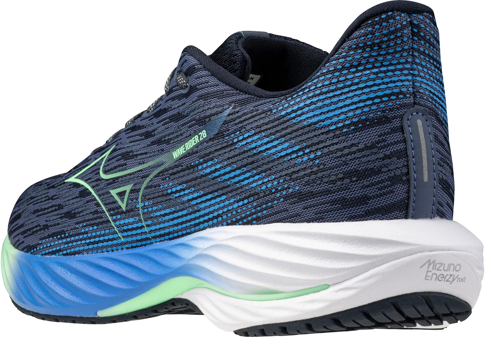 Shoes Mizuno Mizuno Wave Rider 28 Mens Running Shoes - Blue