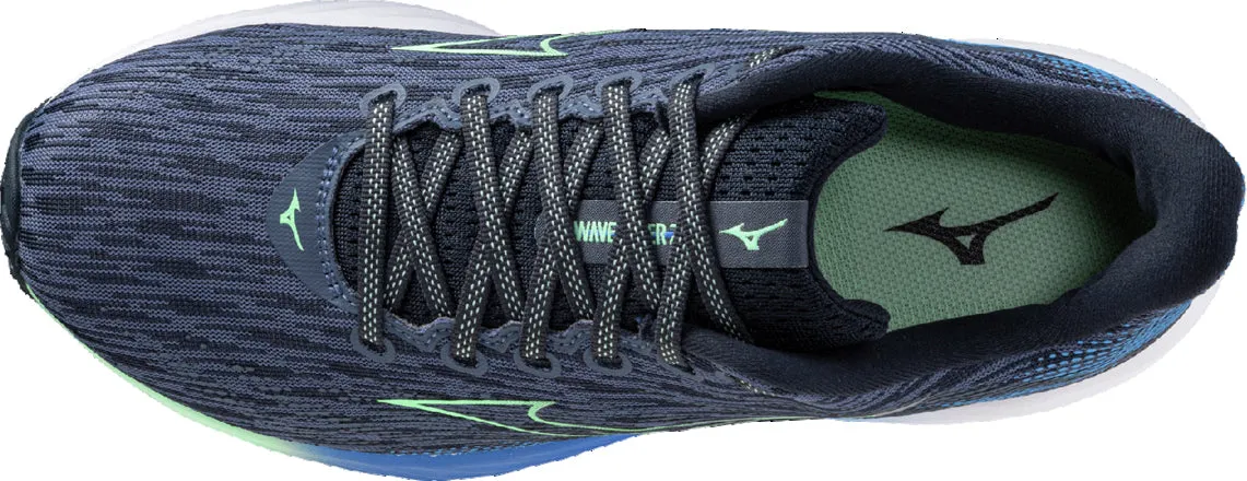 Shoes Mizuno Mizuno Wave Rider 28 Mens Running Shoes - Blue