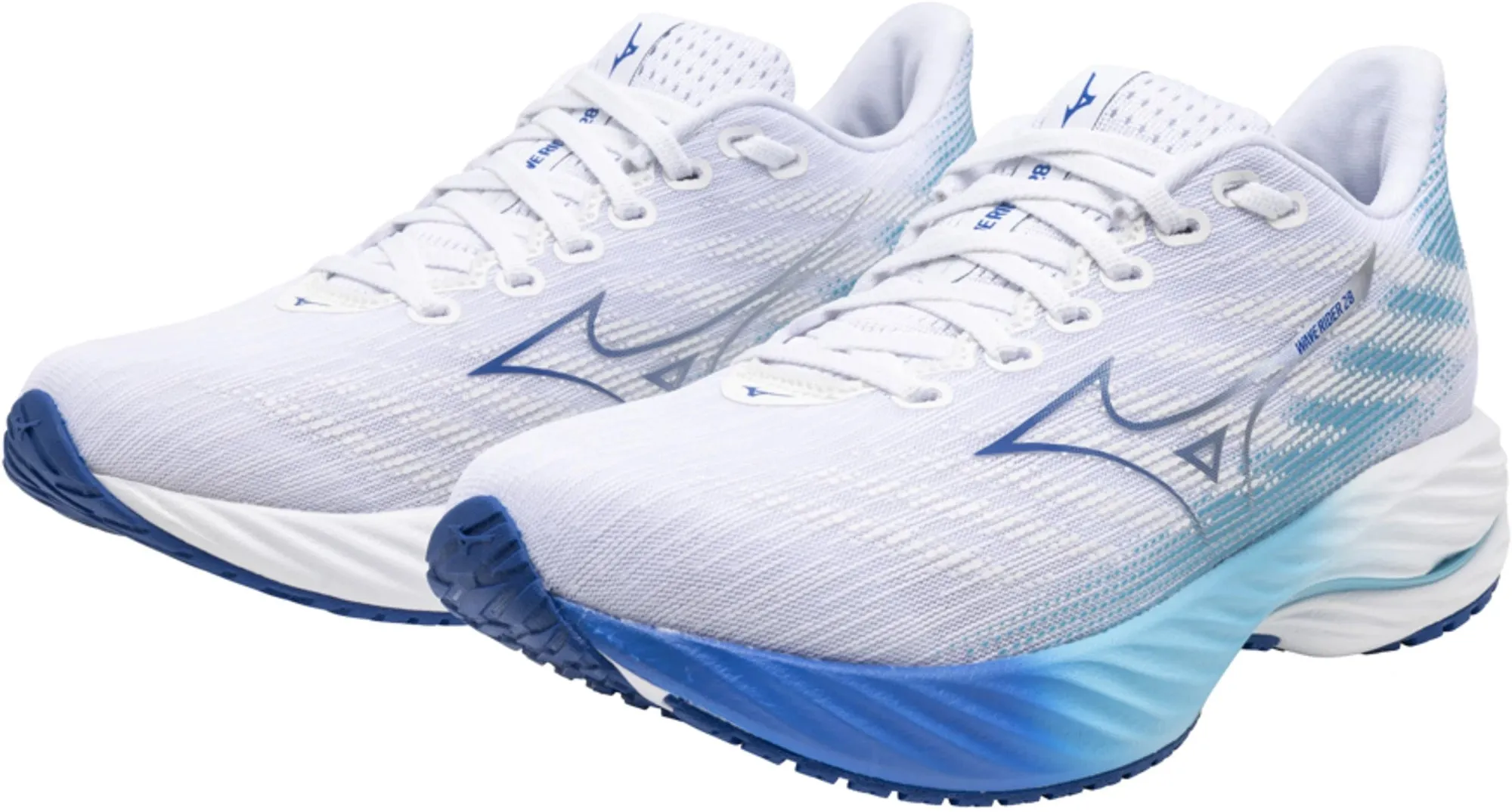 Shoes Mizuno Mizuno Wave Rider 28 Womens Running Shoes - White
