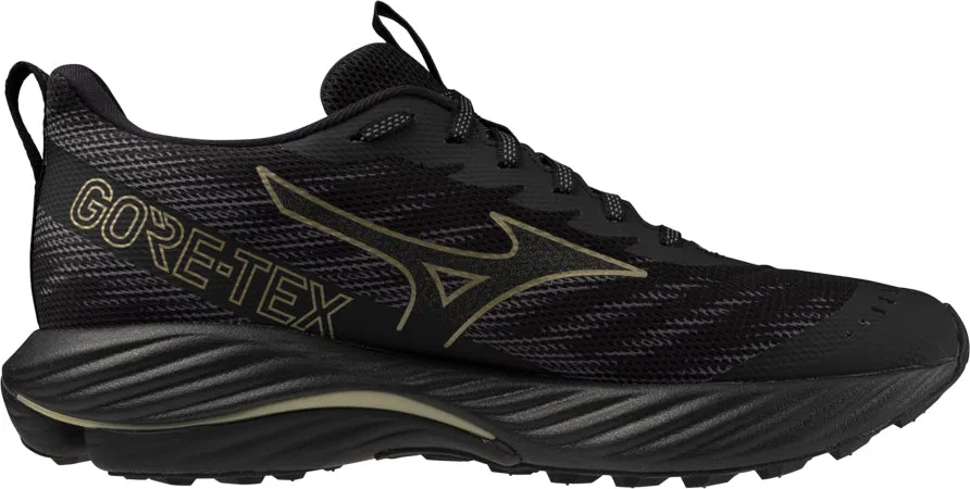Shoes Mizuno Mizuno Wave Rider GORE-TEX 2 Mens Trail Running Shoes - Black