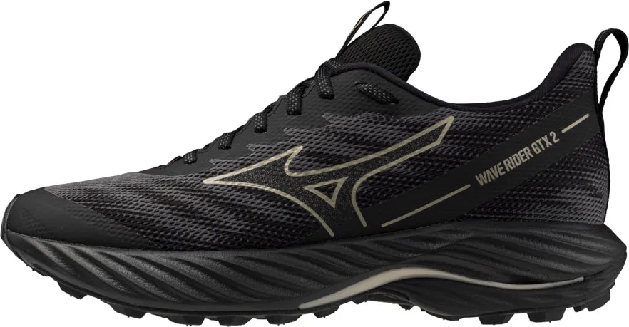 Shoes Mizuno Mizuno Wave Rider GORE-TEX 2 Womens Trail Running Shoes - Black