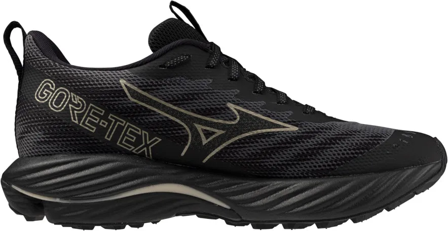 Shoes Mizuno Mizuno Wave Rider GORE-TEX 2 Womens Trail Running Shoes - Black