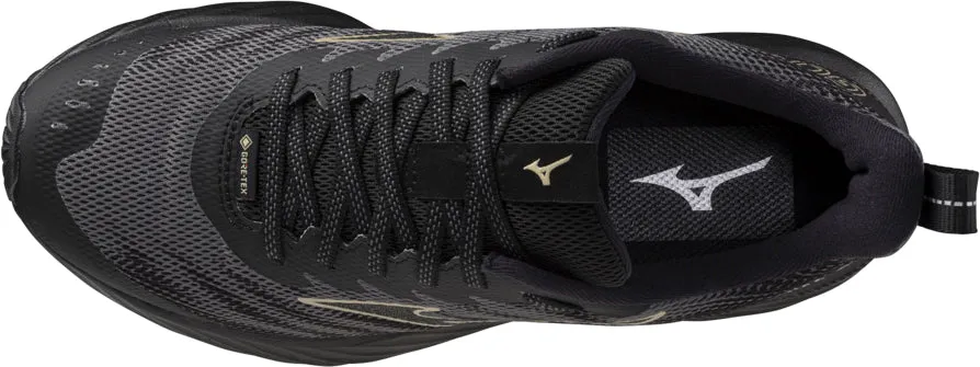 Shoes Mizuno Mizuno Wave Rider GORE-TEX 2 Womens Trail Running Shoes - Black