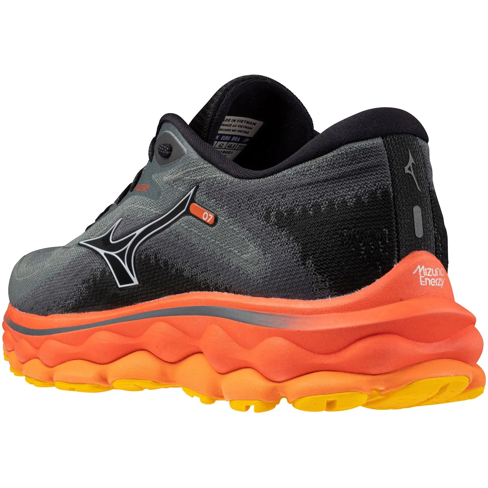Shoes Mizuno Mizuno Wave Sky 7 Mens Running Shoes - Grey